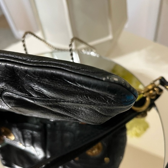 Marc by Marc Jacobs Totally Turnlock ‘Percy’ Black Leather Bag - Picture 7 of 12